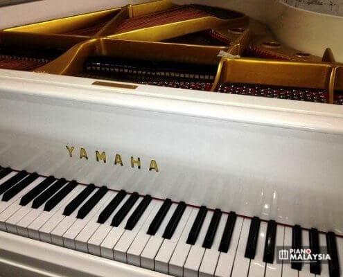 Yamaha G3 White Grand Piano