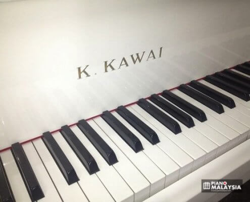Kawai KG-2 White Grand Piano