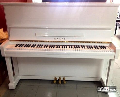 Kawai BL-12 White Upright Piano