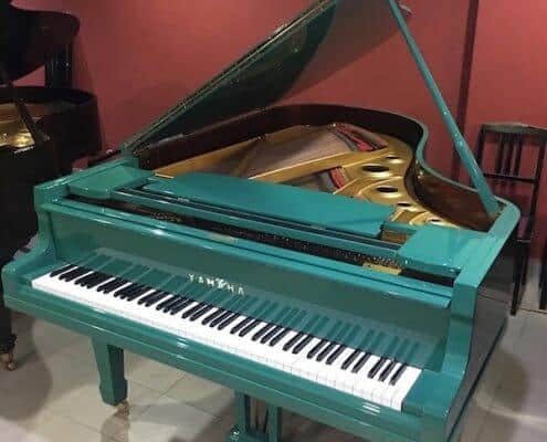 Yamaha G5 (Turquoise Green) Grand Piano