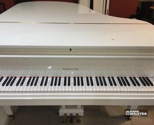 Diapason No.170 (White) Grand Piano